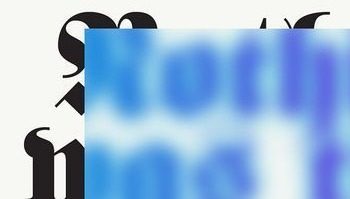 A gothic masthead dissolving into haze