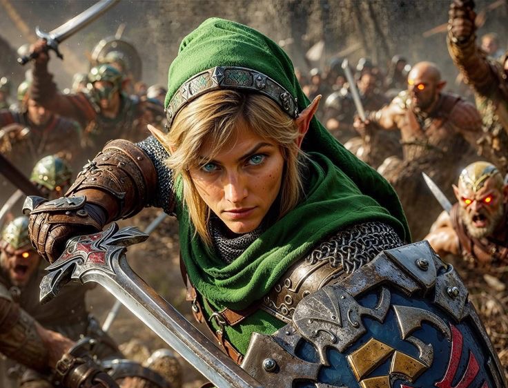 Classic Link rendered photorealistically
