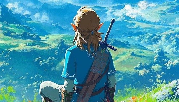 Breath of the Wild official Link art