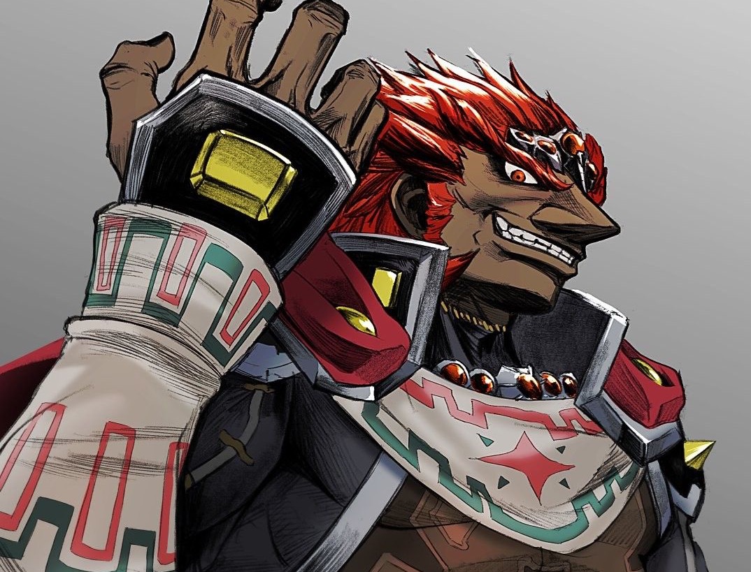 Ocarina of Time official Ganondorf art