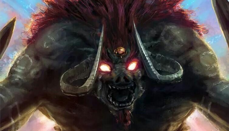 Beast Ganon, dark painterly