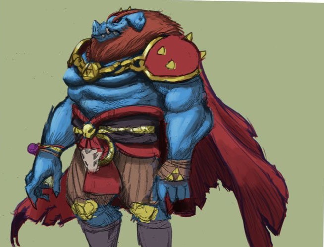 Pig Ganon from the original Legend of Zelda