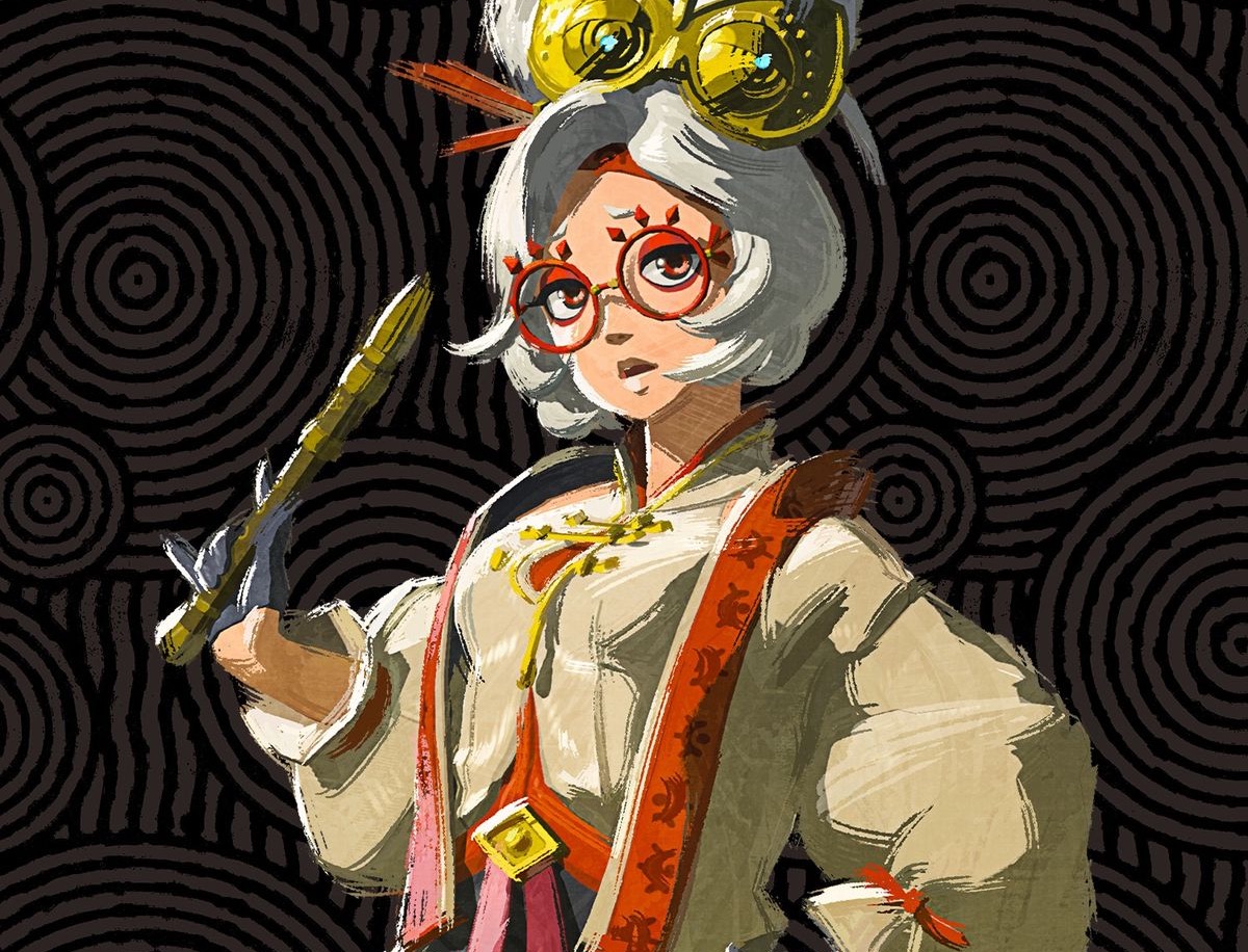 Purah from Tears of the Kingdom, official art